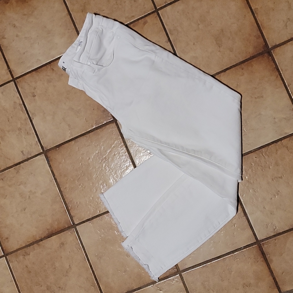 Paige from Anthropolgie white pants jeans sz 28 Verdugo Crop Anthro